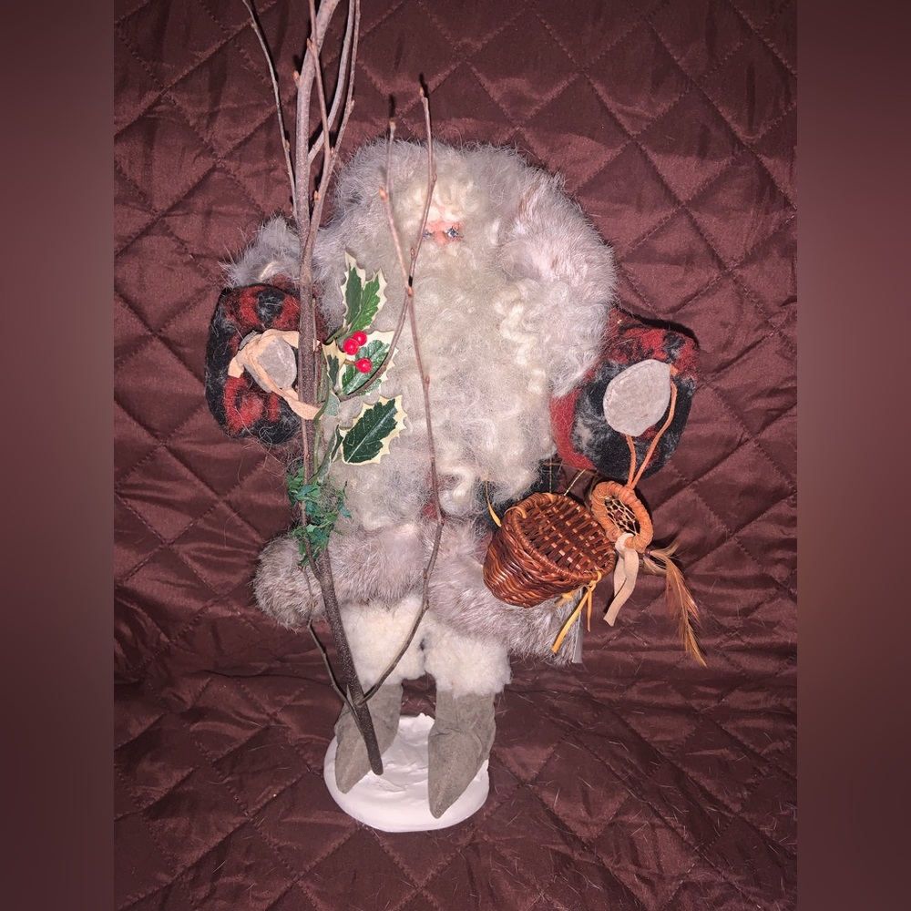Nancy Beck 1998 Vintage Collectible “S.W. Claus” Doll; signed by Nancy Beck